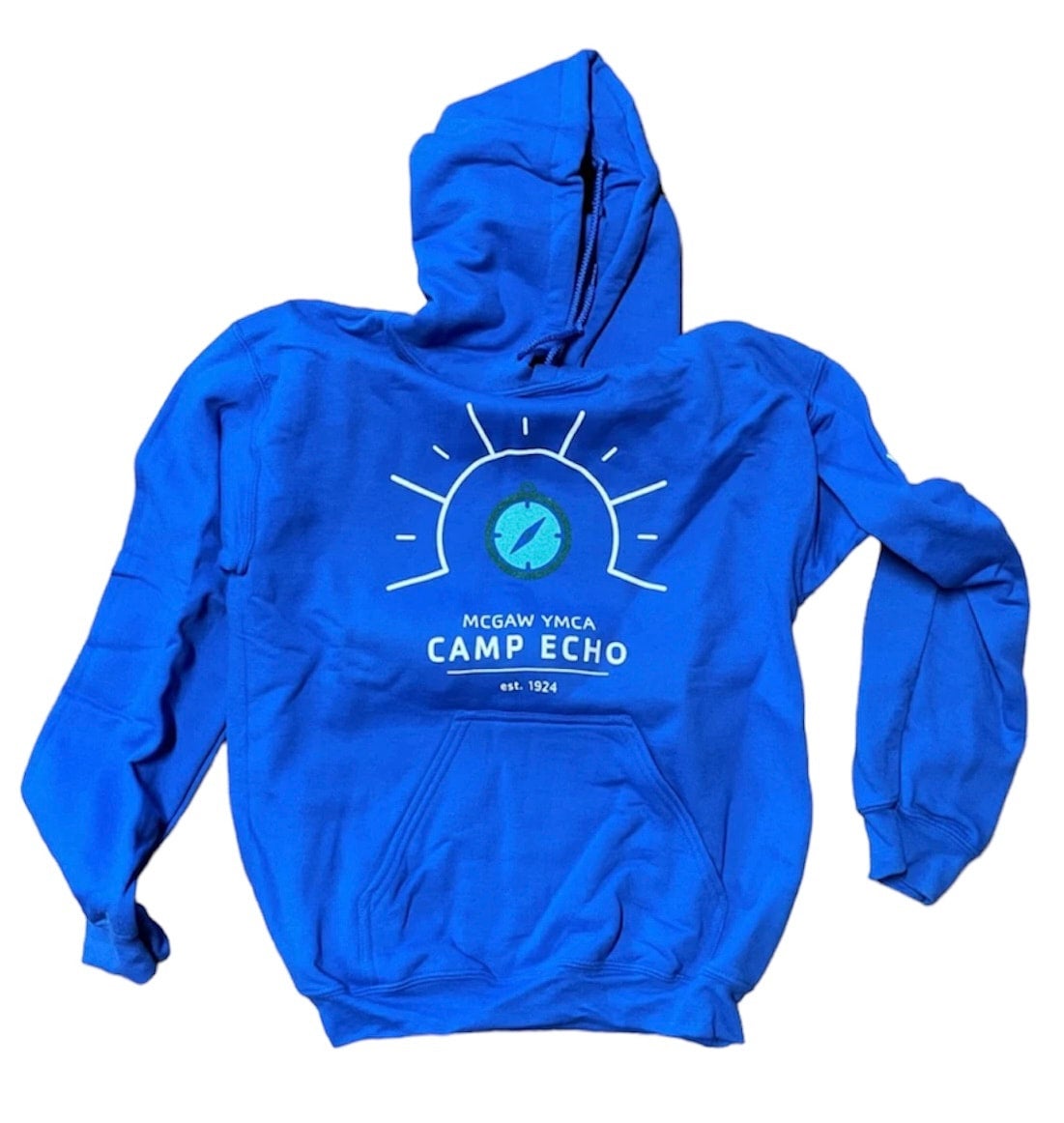 Blue Compass Hooded Sweatshirt